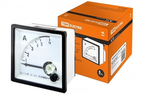 TDM ELECTRIC SQ1102-0073 Амперметр А72П   5А-1.5 TDM
